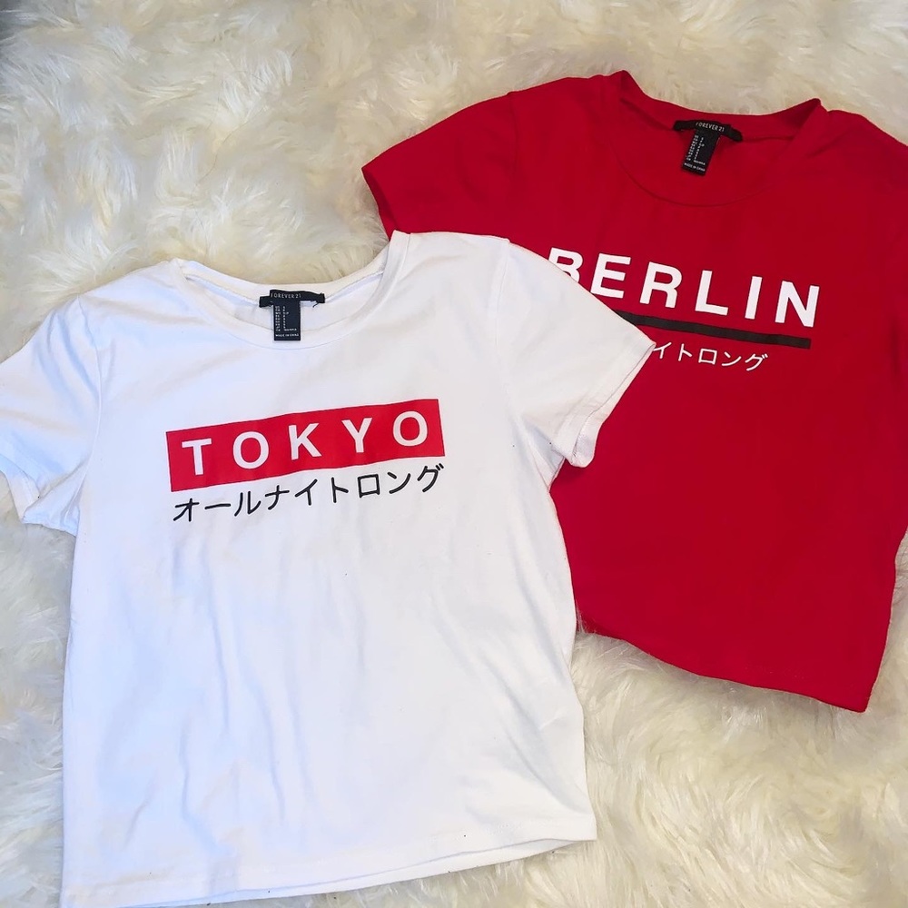 Cropped t-shirt